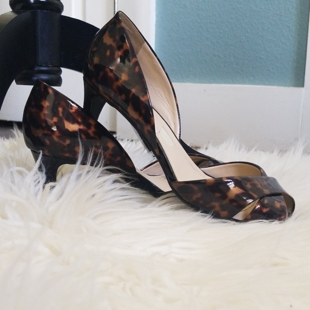 Leopard Cheetah Pumps ALEX MARIE sz 8